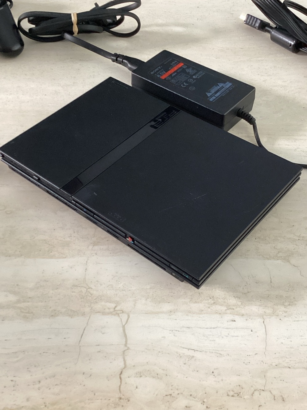 Sony PlayStation 2 Slim Console & 2 Sony Controllers OEM - Picture 6 of 16